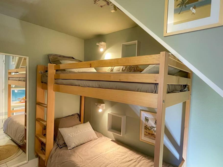Unique ! Acces Direct A La Plage ! Duplex Avec Grand Solarium Batz-sur-Mer Exteriör bild