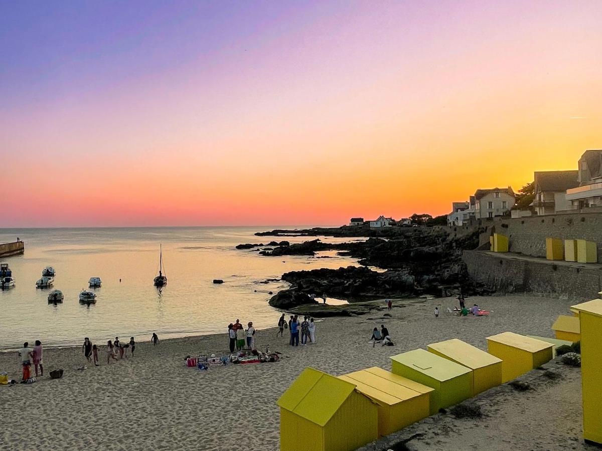 Unique ! Acces Direct A La Plage ! Duplex Avec Grand Solarium Batz-sur-Mer Exteriör bild